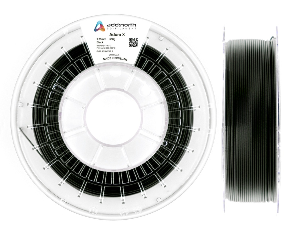 Adura™ X (1000g, ø1,75 , Nero)